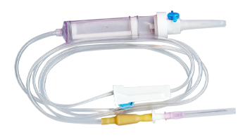 Disposable blood transfusion set